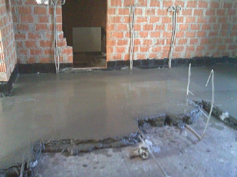 мокрая стяжка пола Рязань расценки